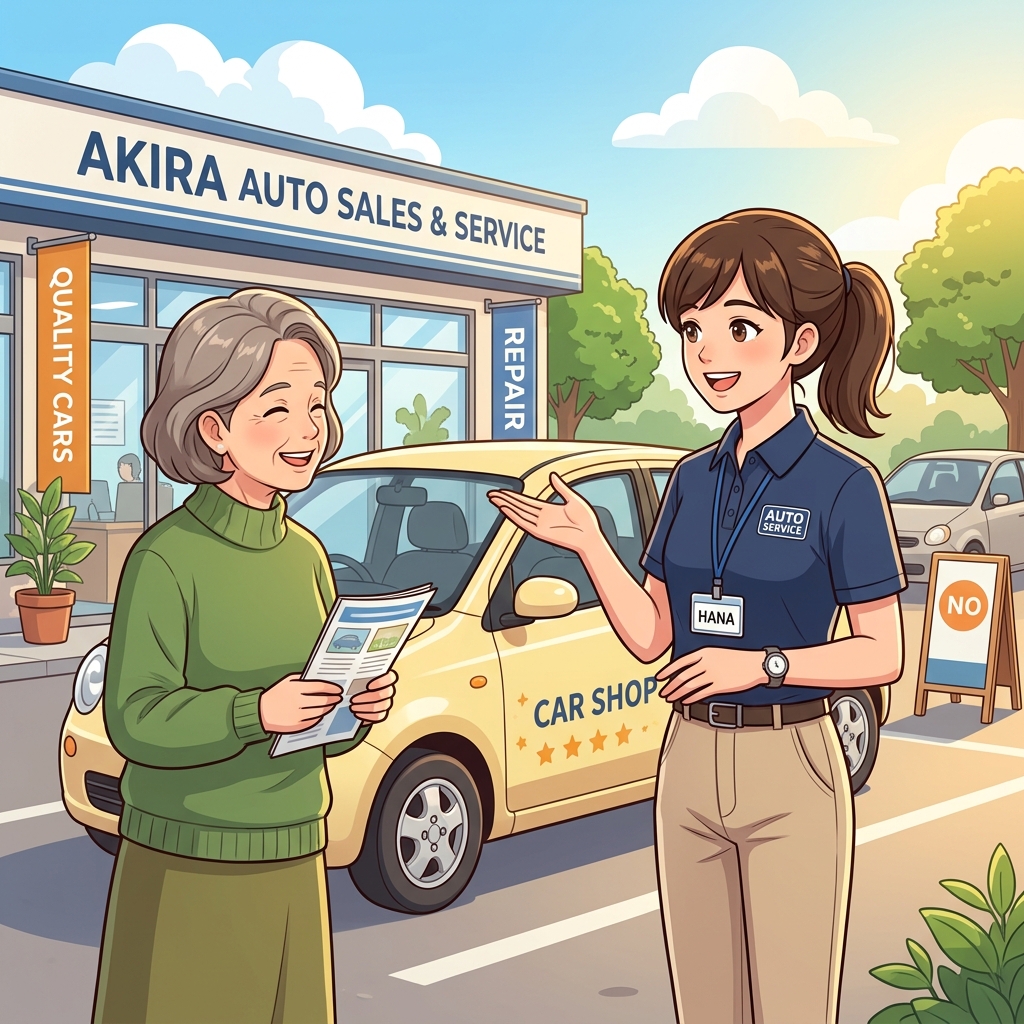 独立カーアドバイザリーのカウンセリング風景
